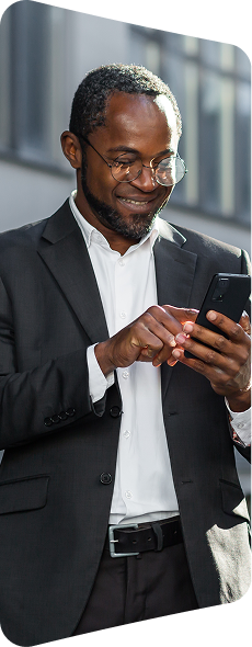 Profissional usando certificado digital